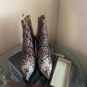 Flashybox Snakeprint Boots
